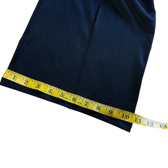 Aerie Black Elastic Waistband Pull On Wide Leg High Rise Trouser Pants Size S - Picture 12 of 12